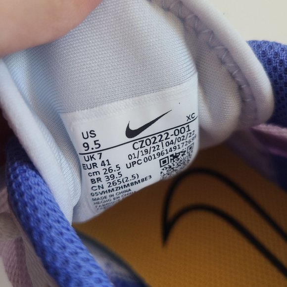 NEW Nike Womens Court Air Zoom Vapor Pro HC Tennis Shoes CZ0222-001 Size 9.5 - Picture 7 of 7